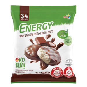 פריכיות אורז מלא מצופות בשוקולד חלב מעולה