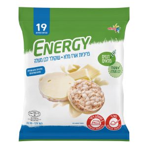 פריכיות אורז מלא עם שוקולד לבן מעולה