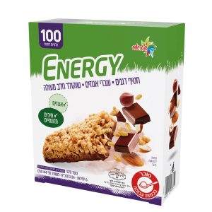 מארז חטיפי דגנים עם שברי אגוזים ושוקולד חלב מעולה