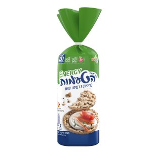 פריכיות 3 דגנים וקצח