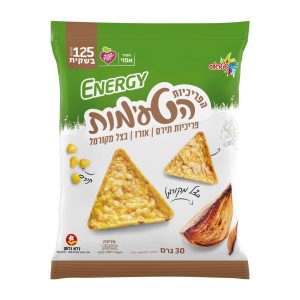 פריכיות תירס ואורז בתיבול בטעם בצל מקורמל