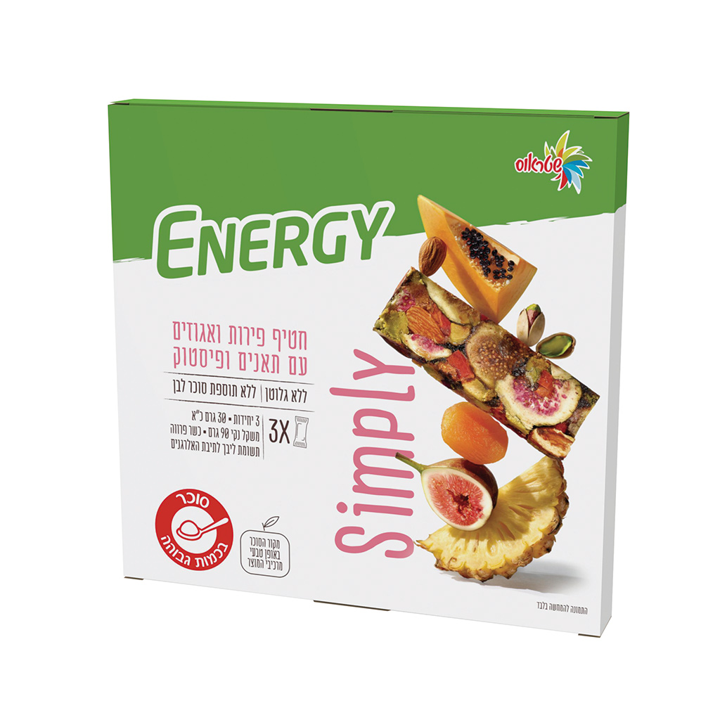 חטיף פירות ואגוזים עם תאנים ופיסטוק