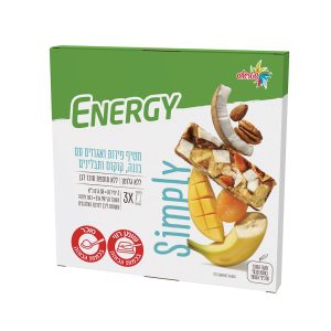 חטיף פירות ואגוזים עם בננה וקוקוס